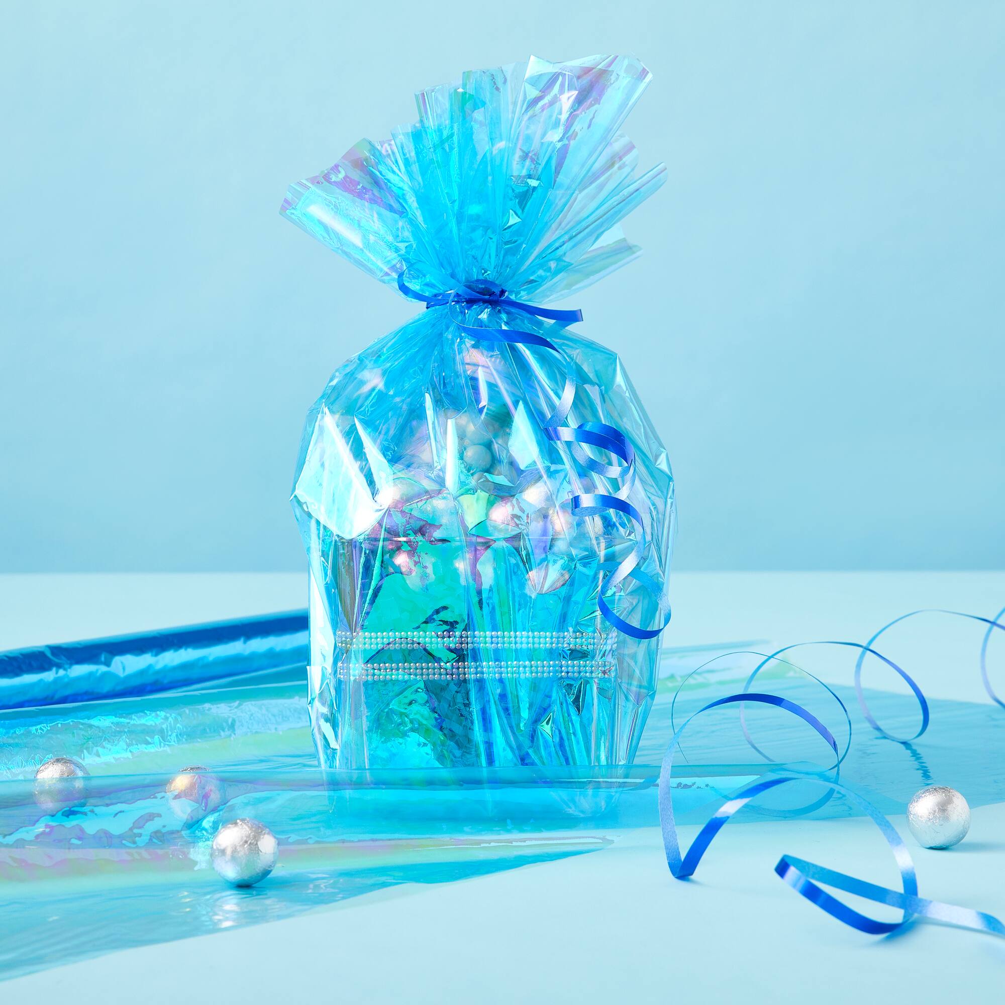 12 Pack: Iridescent Packaging Wrap by Celebrate It
